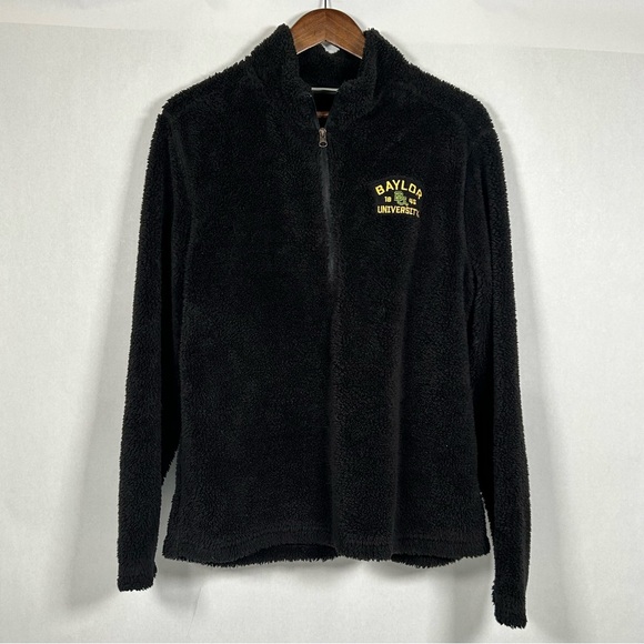 MV Sport Black Sherpa Baylor University Fleece - Picture 1 of 10